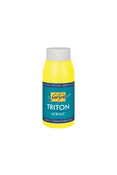 Kreul Vopsea acrilică Solo Goya Triton, Kreul, 750 ml Citron