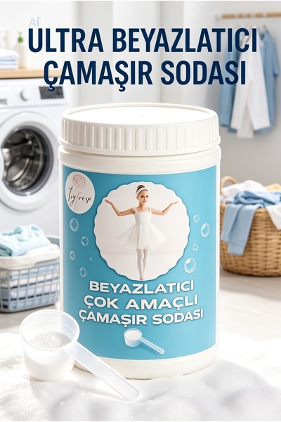 IVY ROSE Ultra Beyazlatıcı Çamaşır Sodası 50 Yıkama