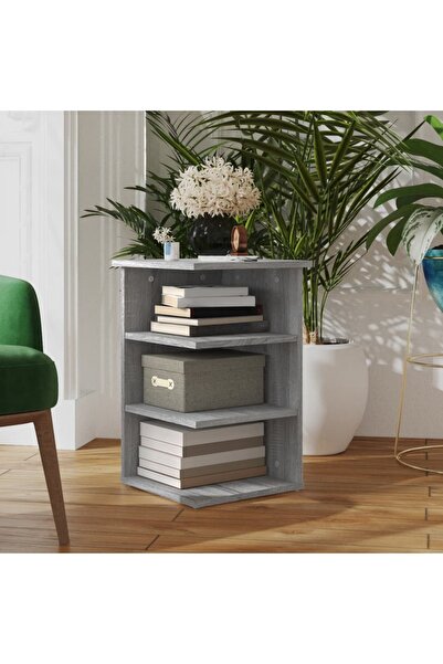 Concept Dulap lateral, gri sonoma, 35x35x55 cm, lemn prelucrat