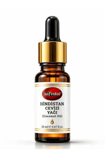 safvital زيت جوز الهند 20 مل زيت عناية عشبي طبيعي مرطب للبشرة والشعر زيت عناي...