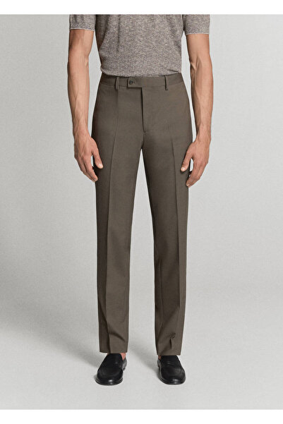 MANGO Man Turin %100 yün kumaş pantolon