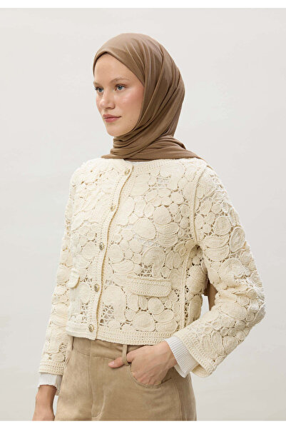 Freshscarfs Penye Şal Latte