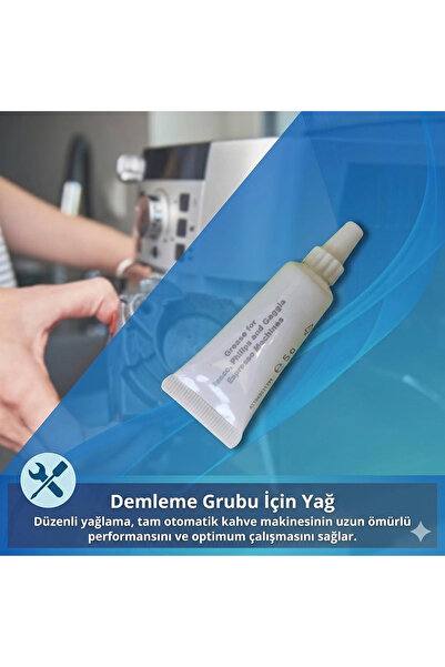 Philips ORJİNAL Silikonlu Gres Yağı 5gr Espresso Kahve Makineleri
