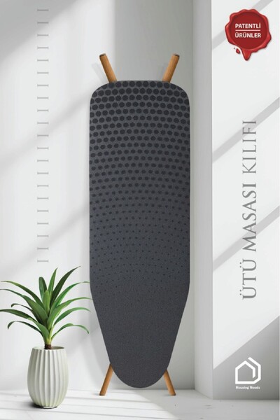 Devecioğlu Harbinger MM004 Ütü Masası Kılıfı 140x40 cm – Özel Keçeli, 230°C I...