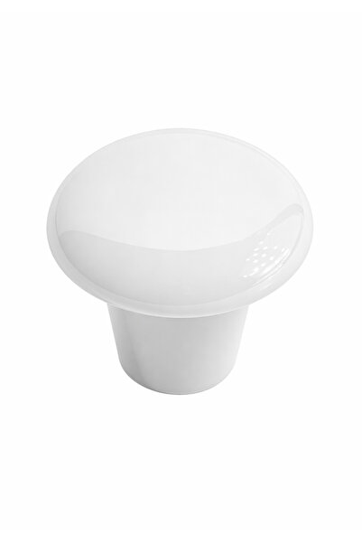 Kenzlife mobilya kulpu düğme kulp beyaz plastik dolap kulbu 01 adet kulp vida dahildir.