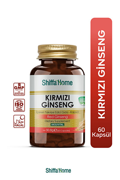 Shiffa Home Kırmızı Kore Ginseng 60 Kapsül