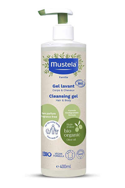 Mustela جل تنظيف عضوي 400 مل