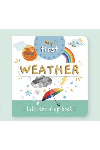 North Parade Publishing Carte Lift The Flap - Little Wonders - Weather