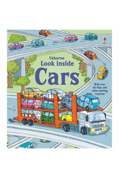 Usborne Children's book - Look Inside: Cars