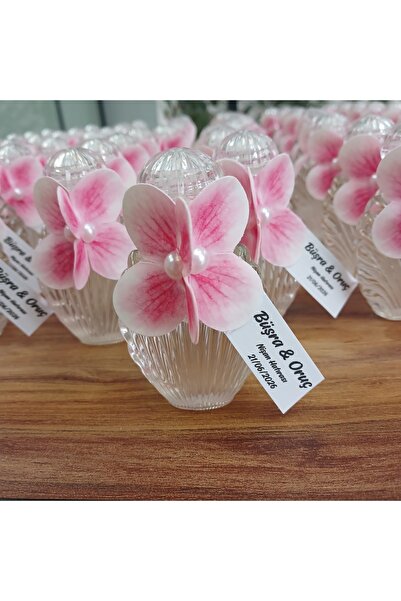 ZC. KINA DÜNYASI Söz nişan nikah hediyeliği plastik istiridye model kolonya ş...