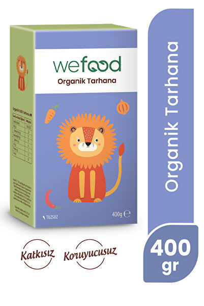 Wefood Kids Organik Bebek Tarhanası 400 gr