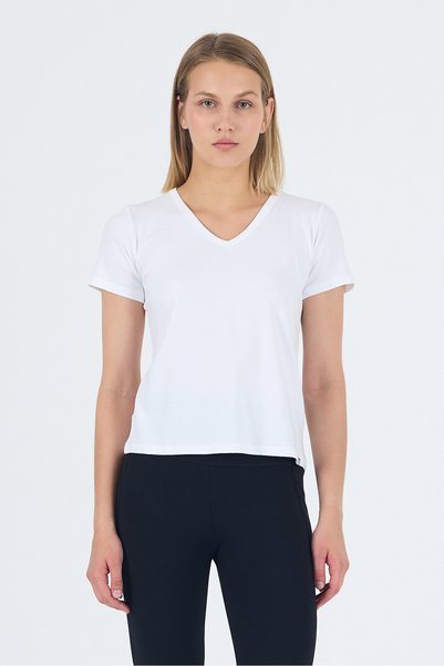 Fronde Breathwear Fiona and Victoria |   Yüksel Bel Bamboo Spanish Flare Leggings & V-Neck T-Shirt