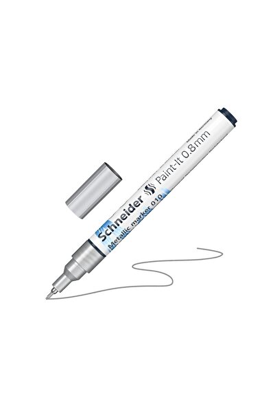 SCHNEIDER Marker metalic Paint-It 010 0.8 mm argintiu metalic