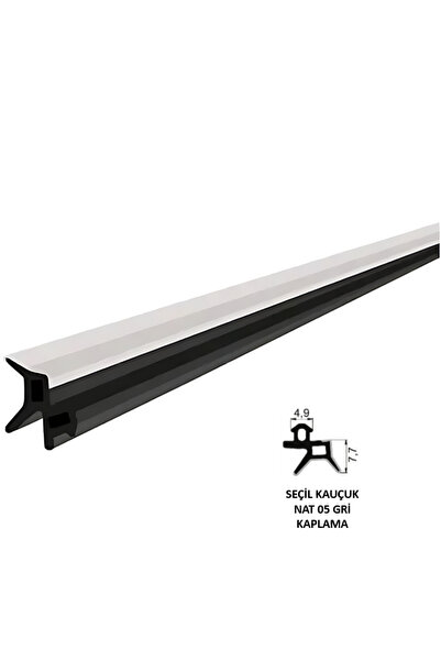 SEÇİL Nat 05 Orijinal Pvc Pimapen Pencere Ve Kapı Contası Fitili 30 Metre (GRİ)