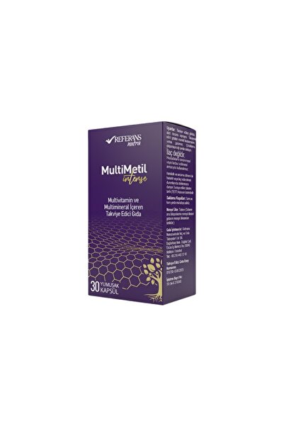 Referans Nutra Referans Multimetil İntense 30 Softjel Kapsül