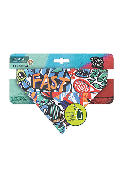 M-PETS Urban Style Freestyle Dog Bandana Medium 30X50 cm