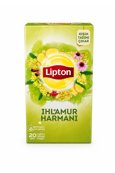Lipton Ihlamur Bardak Poşet Bitki Çayı 32 gr