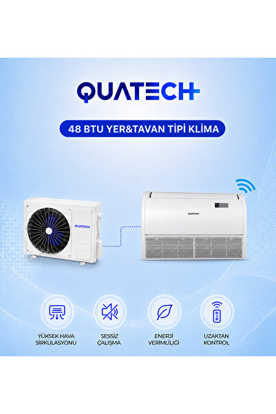 QUATECH 48.000 Btu/hR32 Yer&Tavan Tipi Inverter Klima