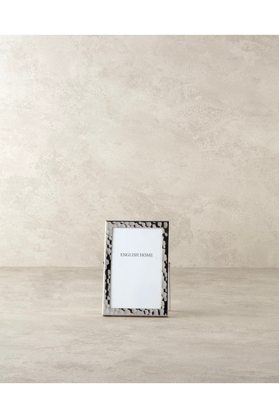 English Home Μεταλλικό Πλαίσιο Alba 10x15 εκ. Ασημί