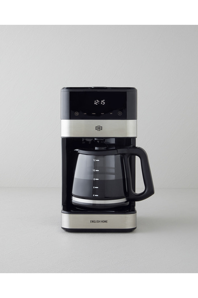 English Home FKM 6010 Coffee Talks Intelligent Filtre Kahve Makinesi 1,8L Siyah