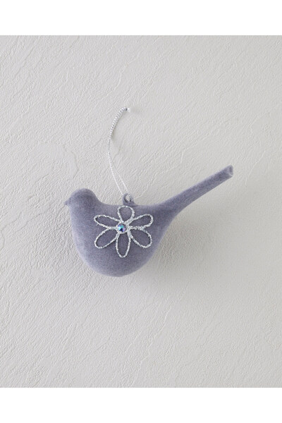 English Home Bell Askılı Aksesuar 6x5x9 cm Gri