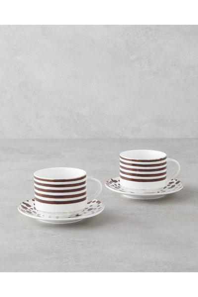 English Home Sedona New Bone China 4 Parça 2 Kişilik Çay Fincanı Takımı 230 m...