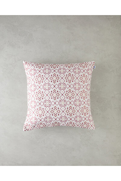 English Home Mozaik Dekoratif Kırlent Ekru-Bordo