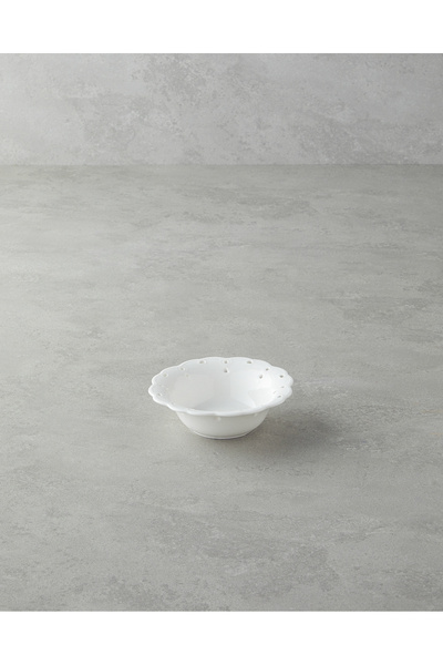 English Home Elodie Porselen Kase 13 cm Beyaz