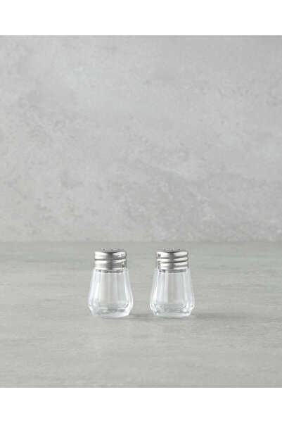 English Home Lilla Cam 2'li Tuzluk - Biberlik 4x4 cm Silver