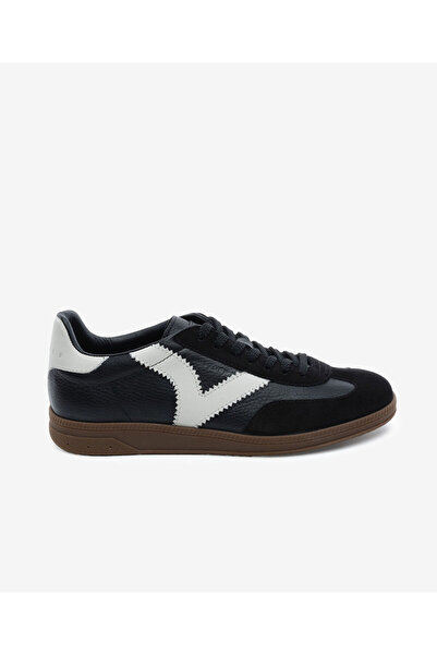 Greyder Erkek Siyah Hakiki Deri Sneaker Ayakkabı 5Y1SA18270
