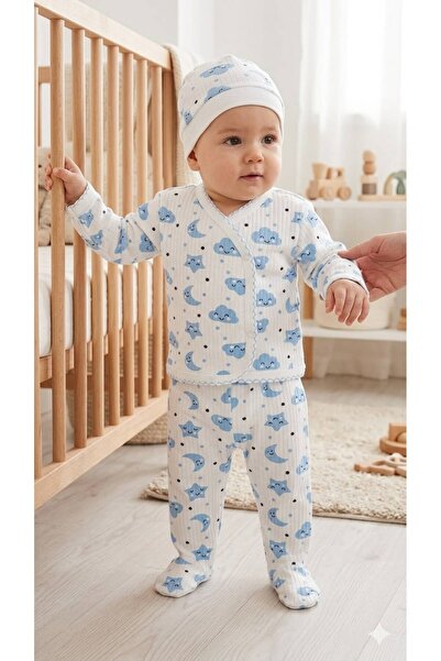 anne dokunuşu gibi KUZUM BEBE Organik Yenidoğan Kumaş Kız Erkek Bebek Hastane...