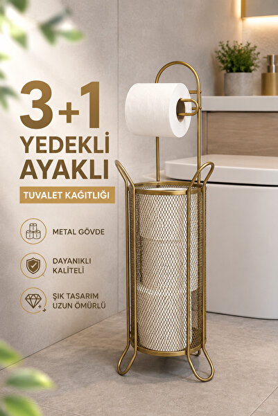 ANGDESİGN Antikvitetni držač toalet papira u obliku korpe, držač WC papira sa...