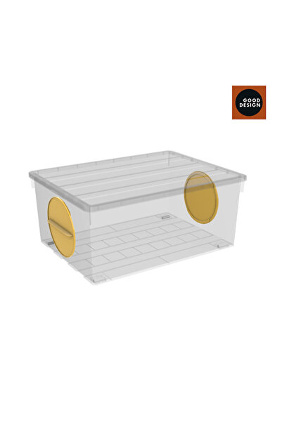 AETA P Box Cutie depozitare P Box 135 litri AETA cu capac si acces lateral ga...