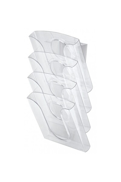 Leitz Suport prezentator catalog transparent, set 4+1