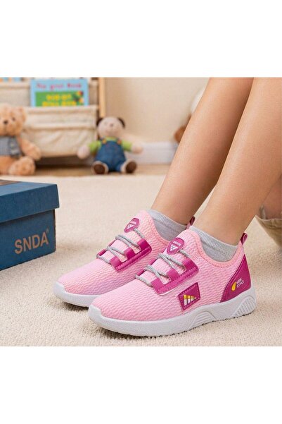 KANTEX Çocuk Spor Ayakkabı Sneaker Günlük Cırtlı Konforlu Figürlü Sevimli Rah...