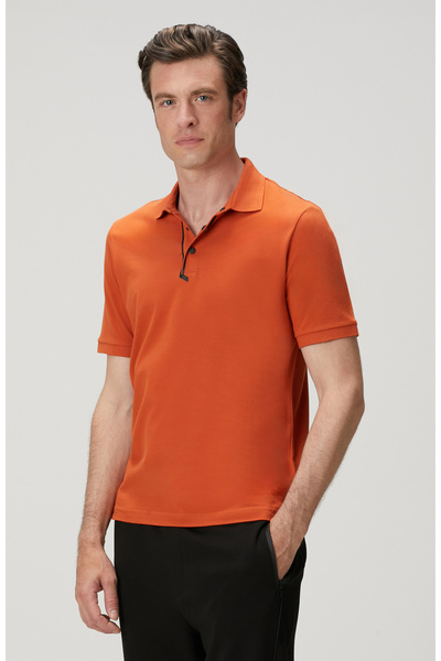 Network N-Tech Turuncu Polo Yaka T-shirt