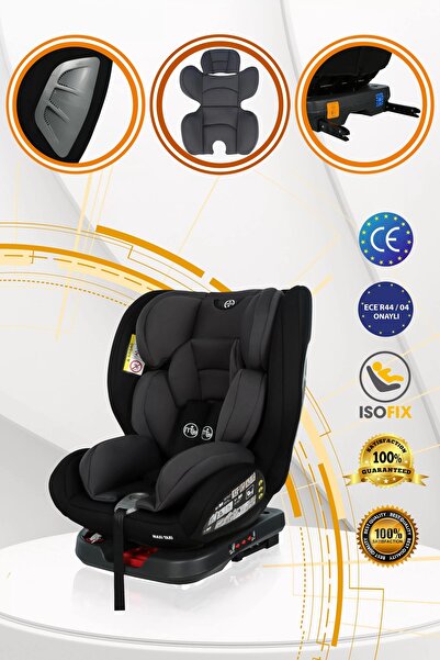 Maxi Taxi Safe Travel 360 Dönebilen Isofix Oto Koltuğu Siyah-gri