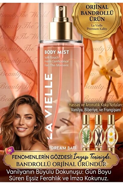 La Vielle Daydrem Bare Vanilya Premium Body Mıst