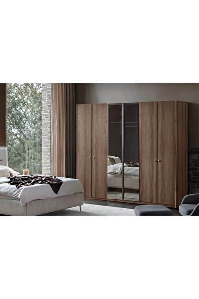 Vivense MADERA GARDIROP, 6 KAPAKLI