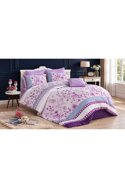 Fabeteks Sudenaz Ranforce 100% Cotton Double Duvet Cover Set