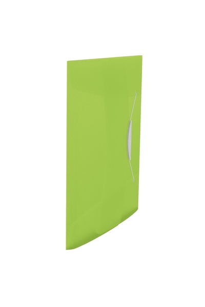 Esselte Dosar din plastic cu elastic verde Vivida