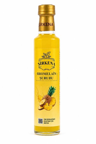 SİRKENA Bromelain Şurubu 250 ml – Ananas İçerikli Bitkisel Şurup