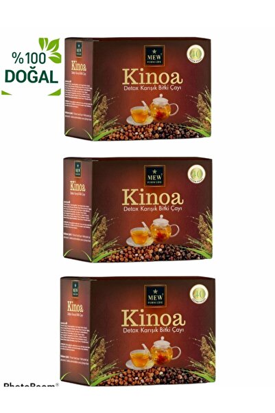 MEW KİNOA ÇAY Mew Form Life Detox Kinoa Çayı 40 Lı Süzen Poşet