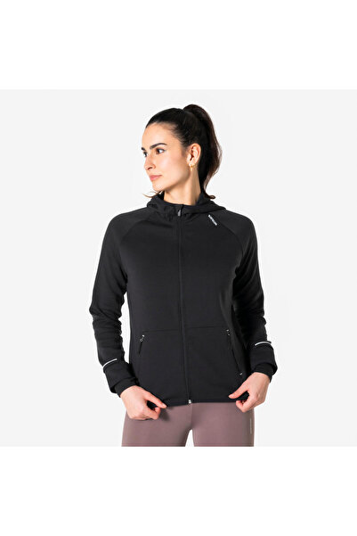 Decathlon Haina de ploaie pentru alergare Kiprun pentru femei - Negru/Afumat ...