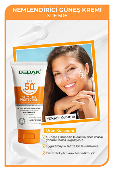 Bebak GÜNEŞ KREMİ TÜP 75 ML