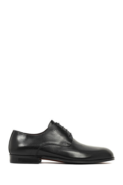 Derimod Black Men's Black Lace-Up Classic Leather Shoes 26Sfd695418