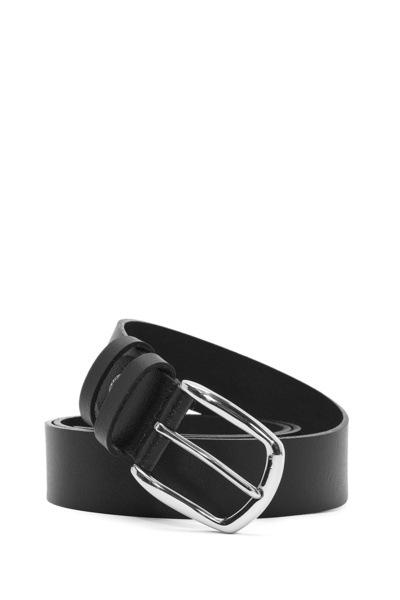 Derimod Cureaua din piele neagra pentru barbati 000A2D 1305318