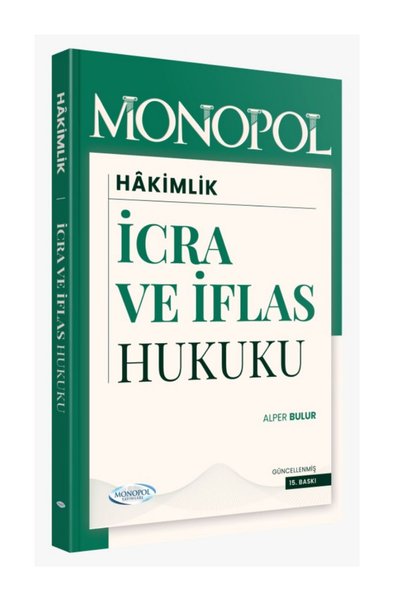 Genel Markalar Hakimlik İcra Ve İflas Hukuku Alper Bulur 15. Baskı