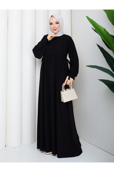 Rüyam Moda فستان مديني من الحرير التباوي