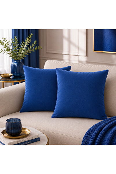 BURCIN HOME Parlament Cushion Cover Set of Two Decorative Modern Sofa Cushion...